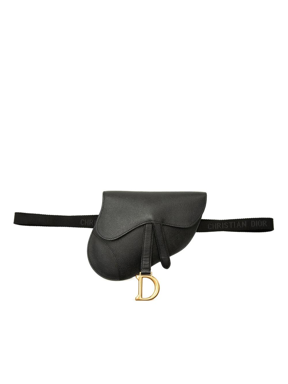 Dior Leather Saddle Belt Bag Pre-Loved #350382D10B